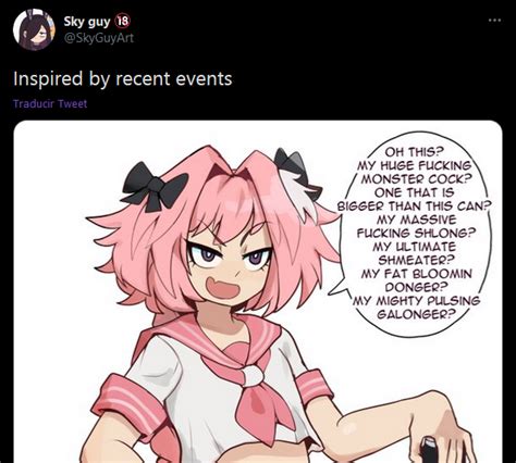 Astolfo trending on twitter due to literal big dick energy ...